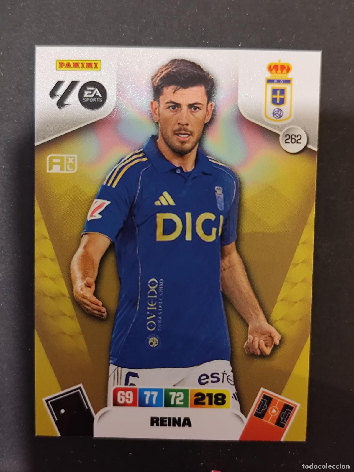 Fu&szlig;ball-Sticker: 262 REINA OVIEDO ADRENALYN 2025 2026 25 26