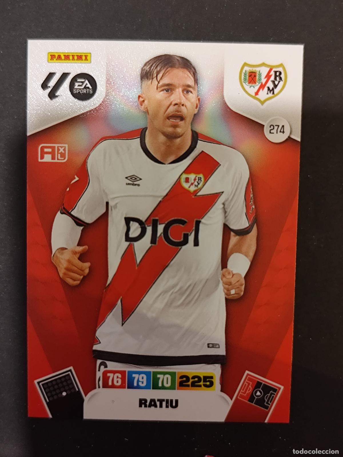 Figurine di Calcio: 274 RATIU RAYO VALLECANO ADRENALYN 2025 2026 25 26