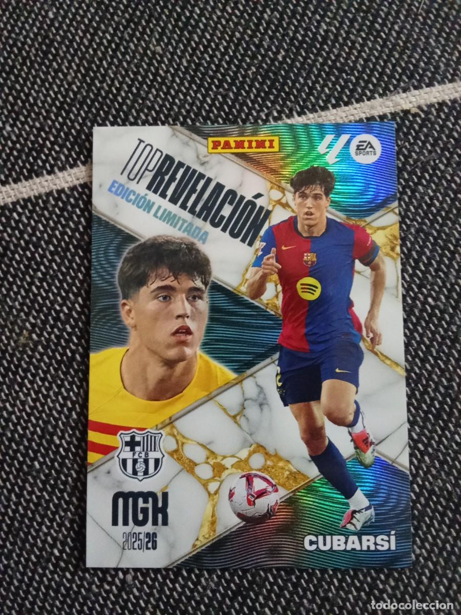 Figurine di Calcio: Top revelaci&oacute;n edici&oacute;n limitada cubarsi FC Barcelona megacracks 2025-26