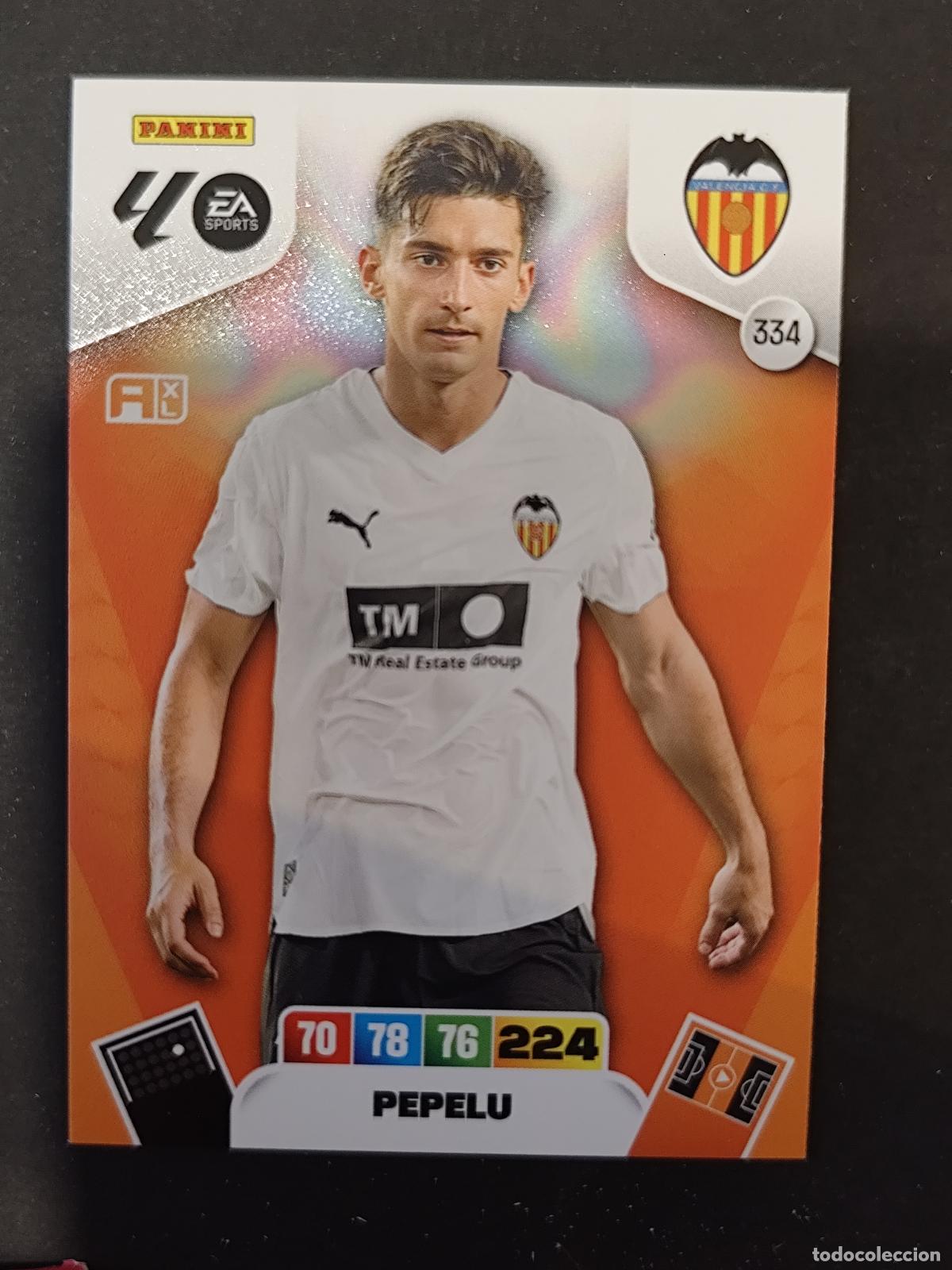 Figurine di Calcio: 334 PEPELU VALENCIA ADRENALYN 2025 2026 25 26
