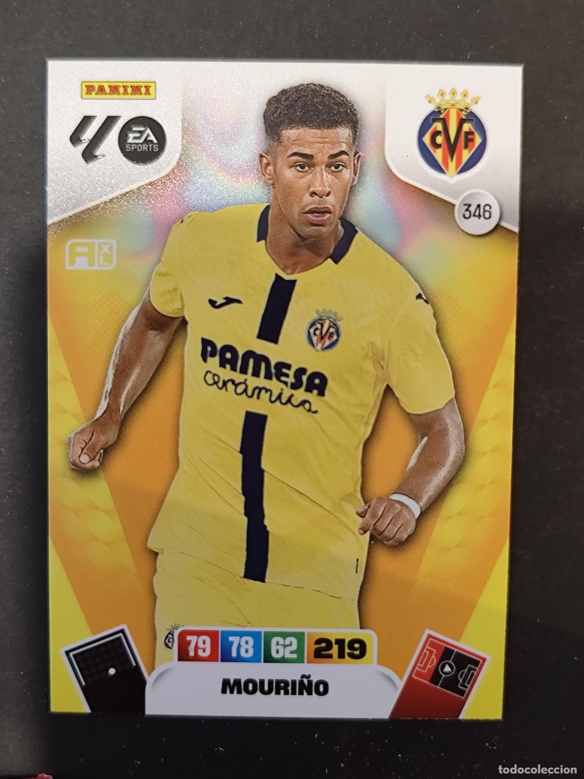 Cromos de F&uacute;tbol: 346 MOURI&Ntilde;O VILLARREAL ADRENALYN 2025 2026 25 26