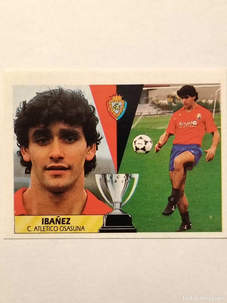 Fu&szlig;ball-Sticker: IBA&Ntilde;EZ C.A. OSASUNA LIGA 87/88 ESTE