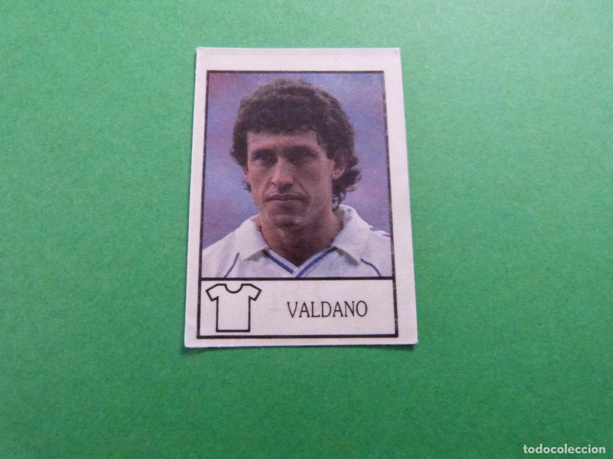 Figurine di Calcio: CROMO FUTBOL VALDANO REAL MADRID C.F. RECORTADO N&ordm; 133 LIGA BOLLYCAO 1987-1988/87-88