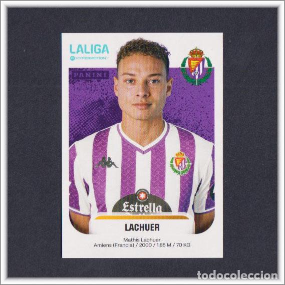 Fu&szlig;ball-Sticker: LIGA ESTE HYPERMOTION 2025 2026 25 26 PANINI LACHUER 393 ALBUM COLECCI&Oacute;N VALLADOLID 2&ordf; DIVISI&Oacute;N