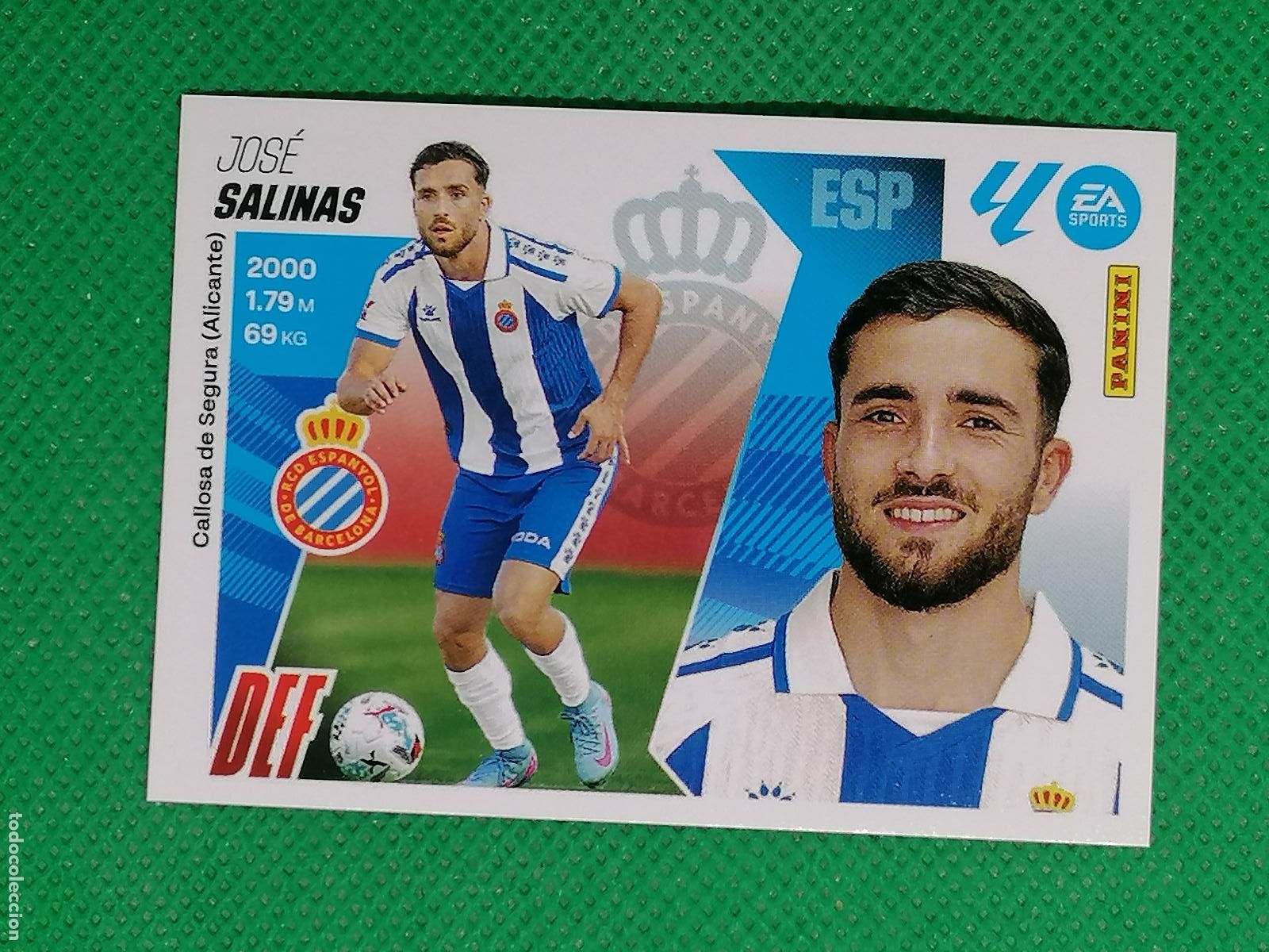 Figurine di Calcio: 10 SALINAS ESPANYOL 2&ordm; EDICION ⚽ PANINI LIGA ESTE 25 26 2025 2026 ⚽