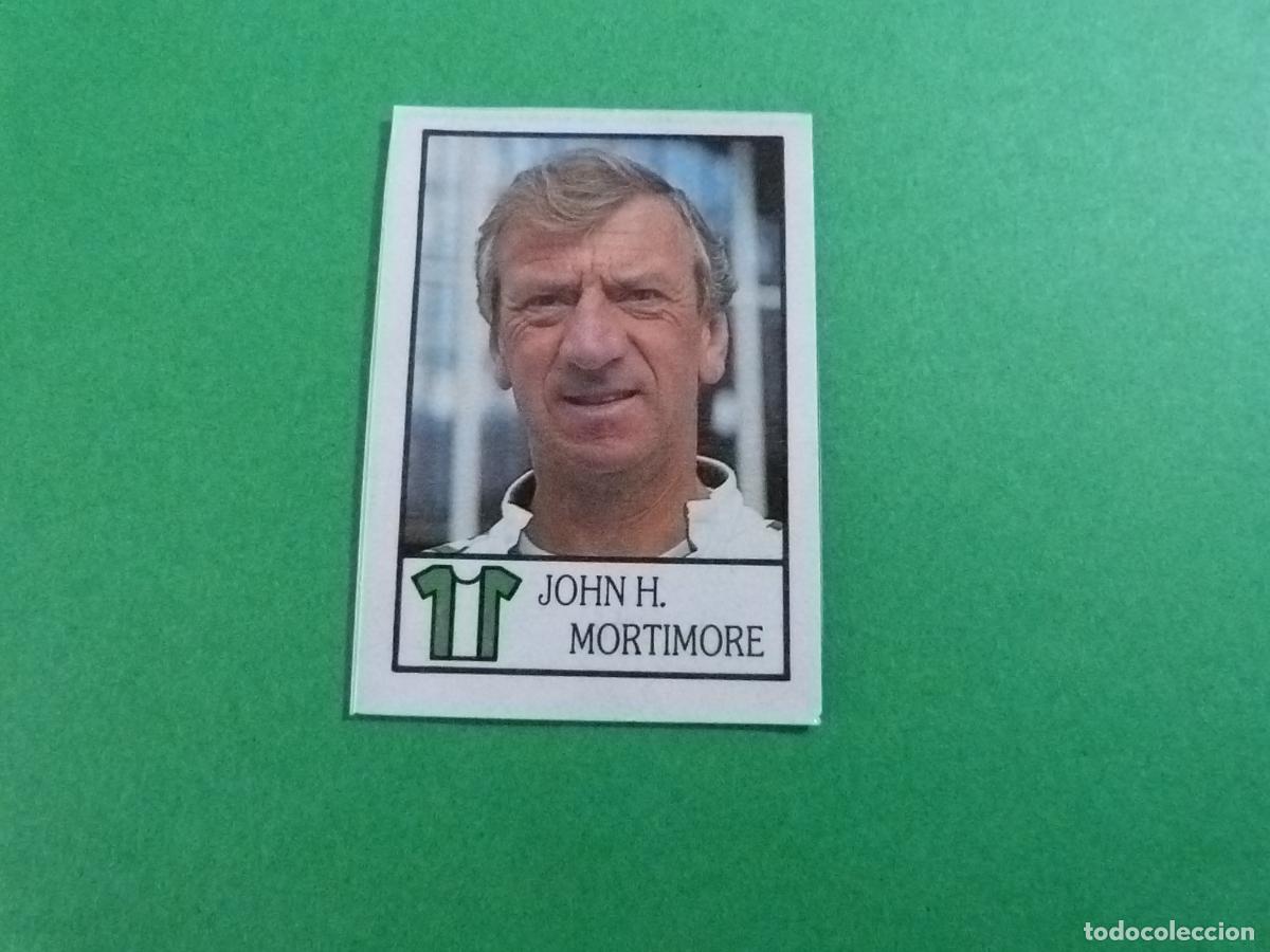Cromos de F&uacute;tbol: CROMO FUTBOL MORTIMORE REAL BETIS BALOMPIE RECORTADO N&ordm; 46 LIGA BOLLYCAO 1987-1988/87-88