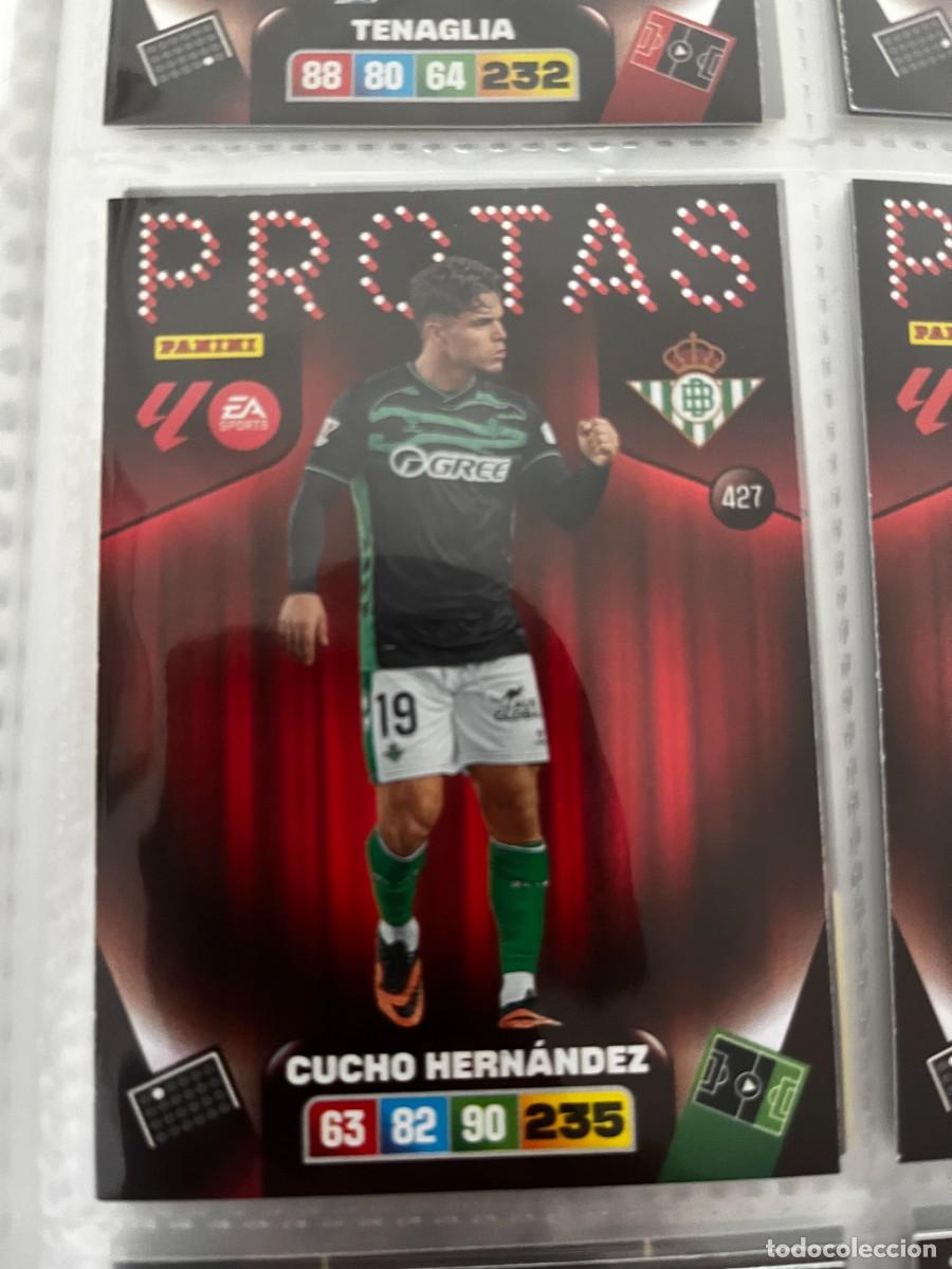 Figurine di Calcio: ADRENALYN XL 2025 2026 25 26 PANINI N&ordm; 427 CUCHO HERNANDEZ BETIS PROTAS
