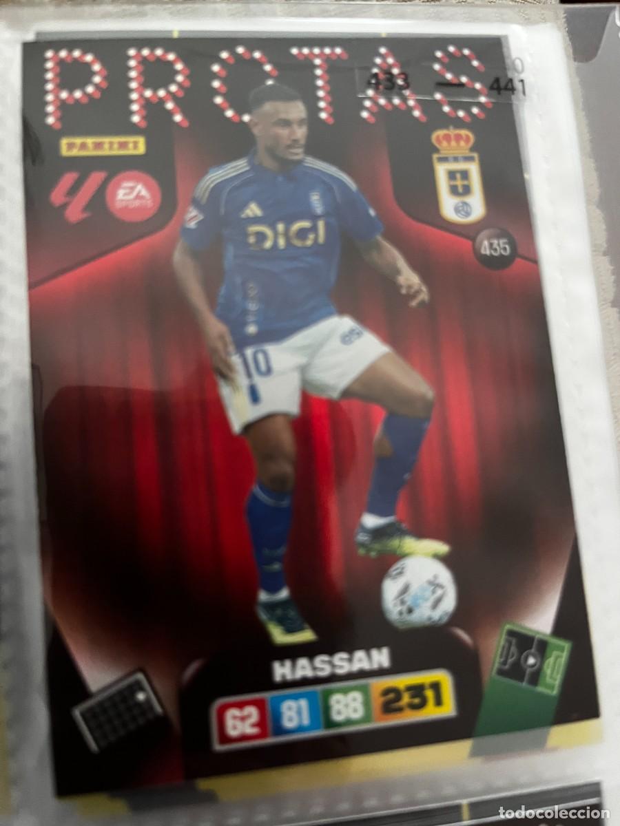 Fu&szlig;ball-Sticker: ADRENALYN XL 2025 2026 25 26 PANINI N&ordm; 435 HASSAN OVIEDO PROTAS