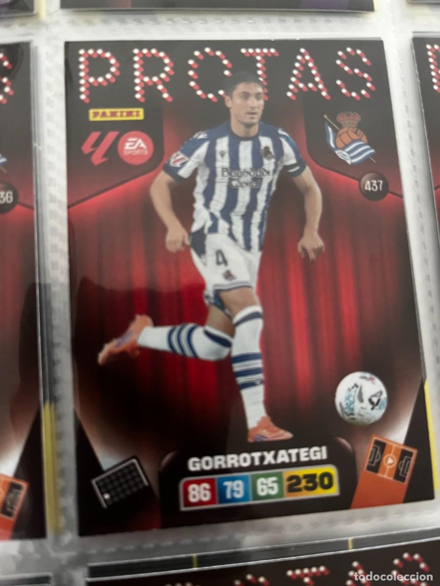 Fu&szlig;ball-Sticker: ADRENALYN XL 2025 2026 25 26 PANINI N&ordm; 437 GORROTXATEGI REAL SOCIEDAD PROTAS