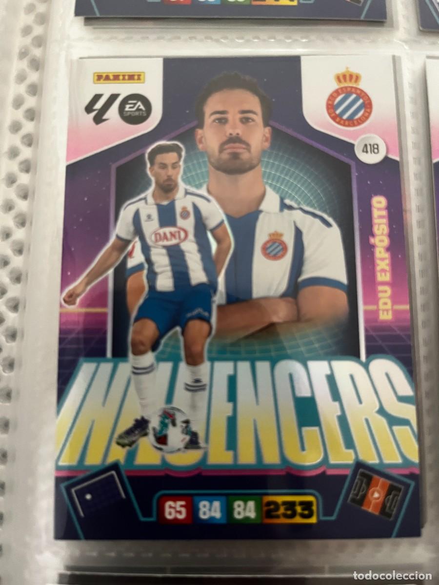 Fu&szlig;ball-Sticker: ADRENALYN XL 2025 2026 25 26 PANINI N&ordm; 418 EDU EXPOSITO ESPA&Ntilde;OL ESPANYOL INFLUENCERS