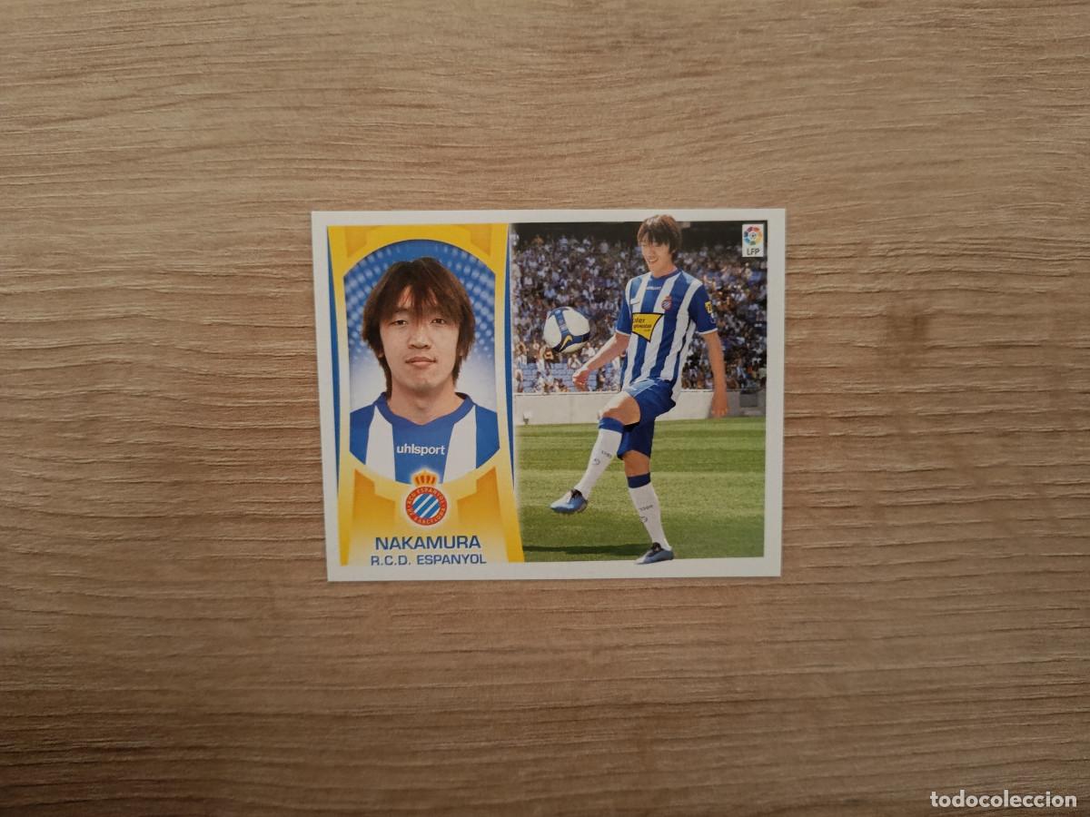 Fu&szlig;ball-Sticker: CROMO DE F&Uacute;TBOL LIGA ESTE NAKAMURA FICHAJE 3 ESPANYOL SIN PEGAR NUNCA PEGADO 09 10 2009 2010