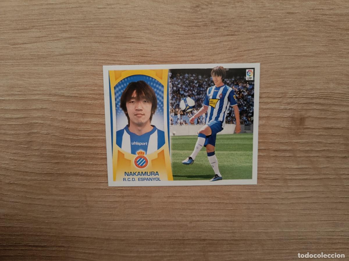 Figurine di Calcio: CROMO DE F&Uacute;TBOL LIGA ESTE NAKAMURA FICHAJE 3 ESPANYOL SIN PEGAR NUNCA PEGADO 09 10 2009 2010