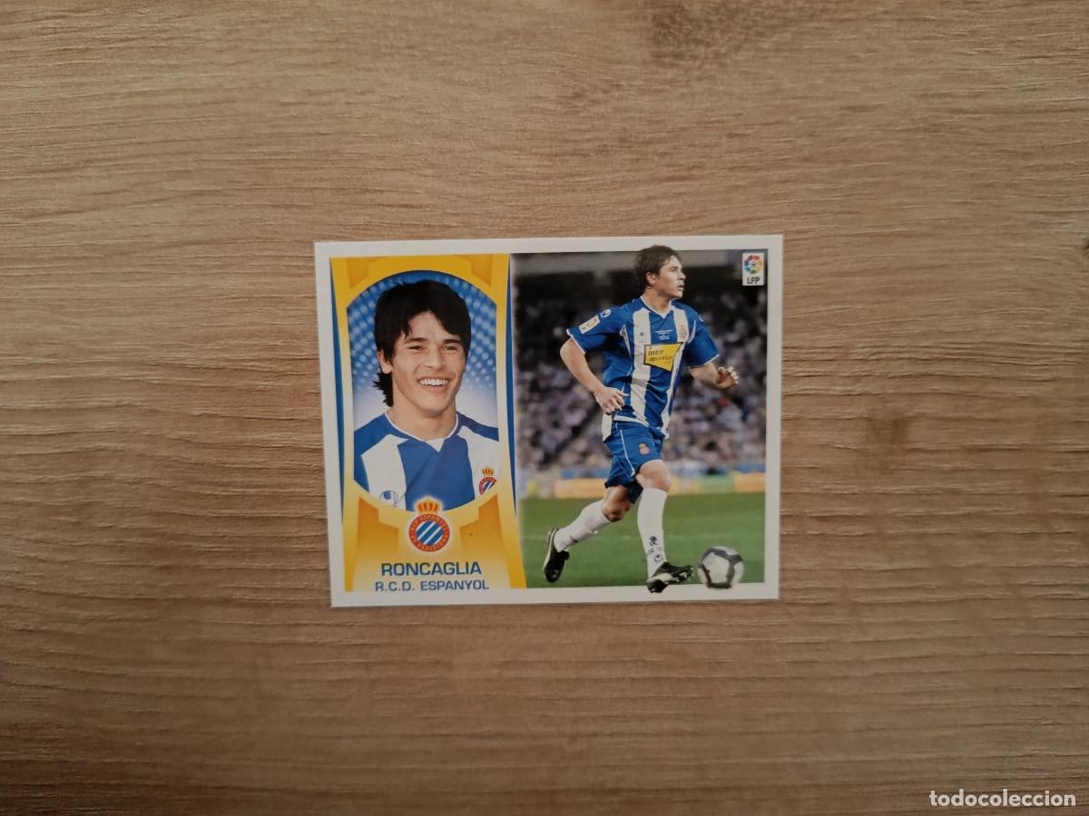 Fu&szlig;ball-Sticker: CROMO DE F&Uacute;TBOL LIGA ESTE RONCAGLIA FICHAJE 16 ESPANYOL SIN PEGAR NUNCA PEGADO 09 10 2009 2010