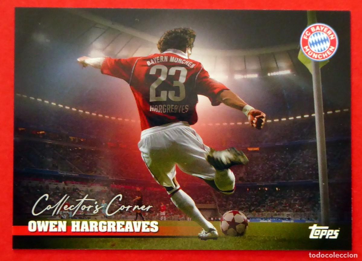 Football Stickers: ▪️ CROMO ▪️ Owen HARGREAVES ▪️ Collector's Corner. Bayern Munich.