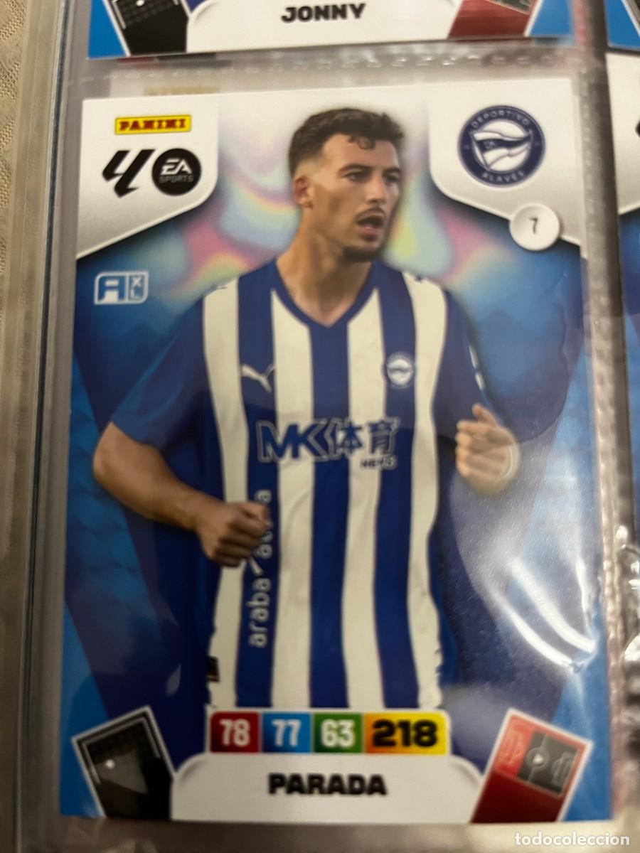 Fu&szlig;ball-Sticker: ADRENALYN XL 2025 2026 25 26 PANINI N&ordm; 7 PARADA ALAVES