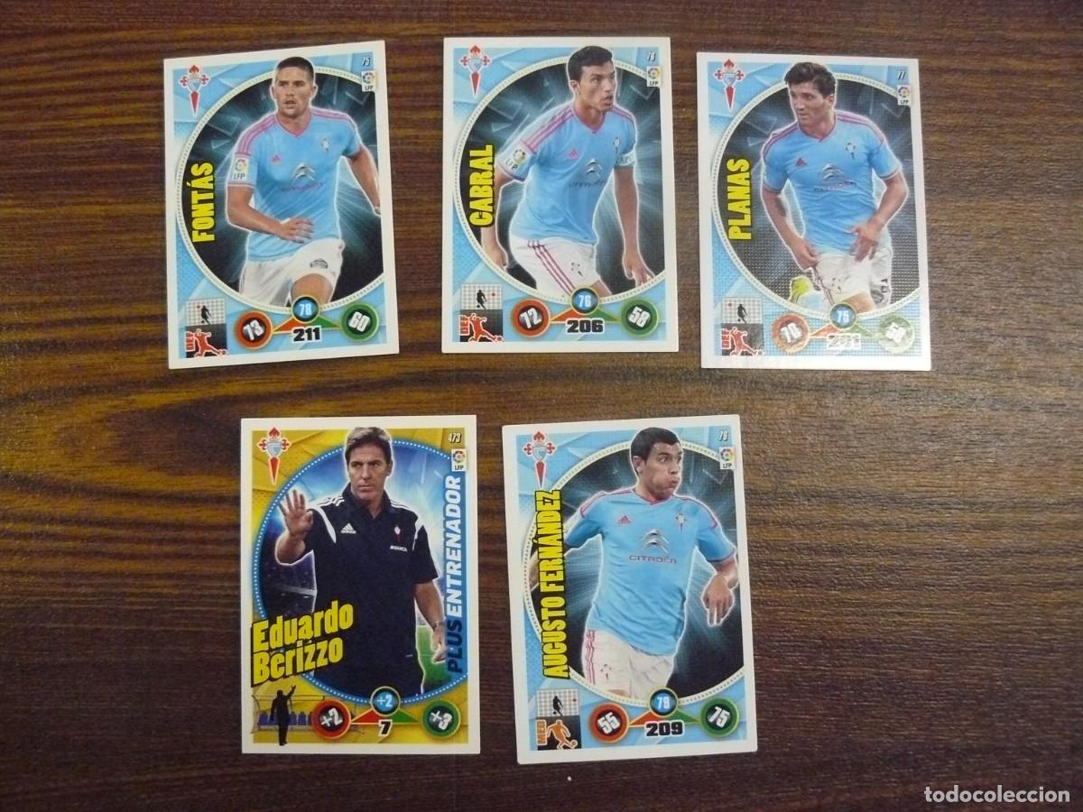Figurine di Calcio: Las Fichas de la Liga 2014-15 Lote de cromos del Celta