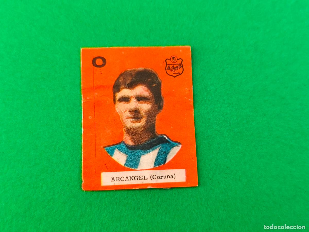 Figurine di Calcio: CROMO FUTBOL ARCANGEL DEPORTIVO LA CORU&Ntilde;A DESPEGADO ALBUM CONCURSO 1964-1965/64-65 DE LA CASERA