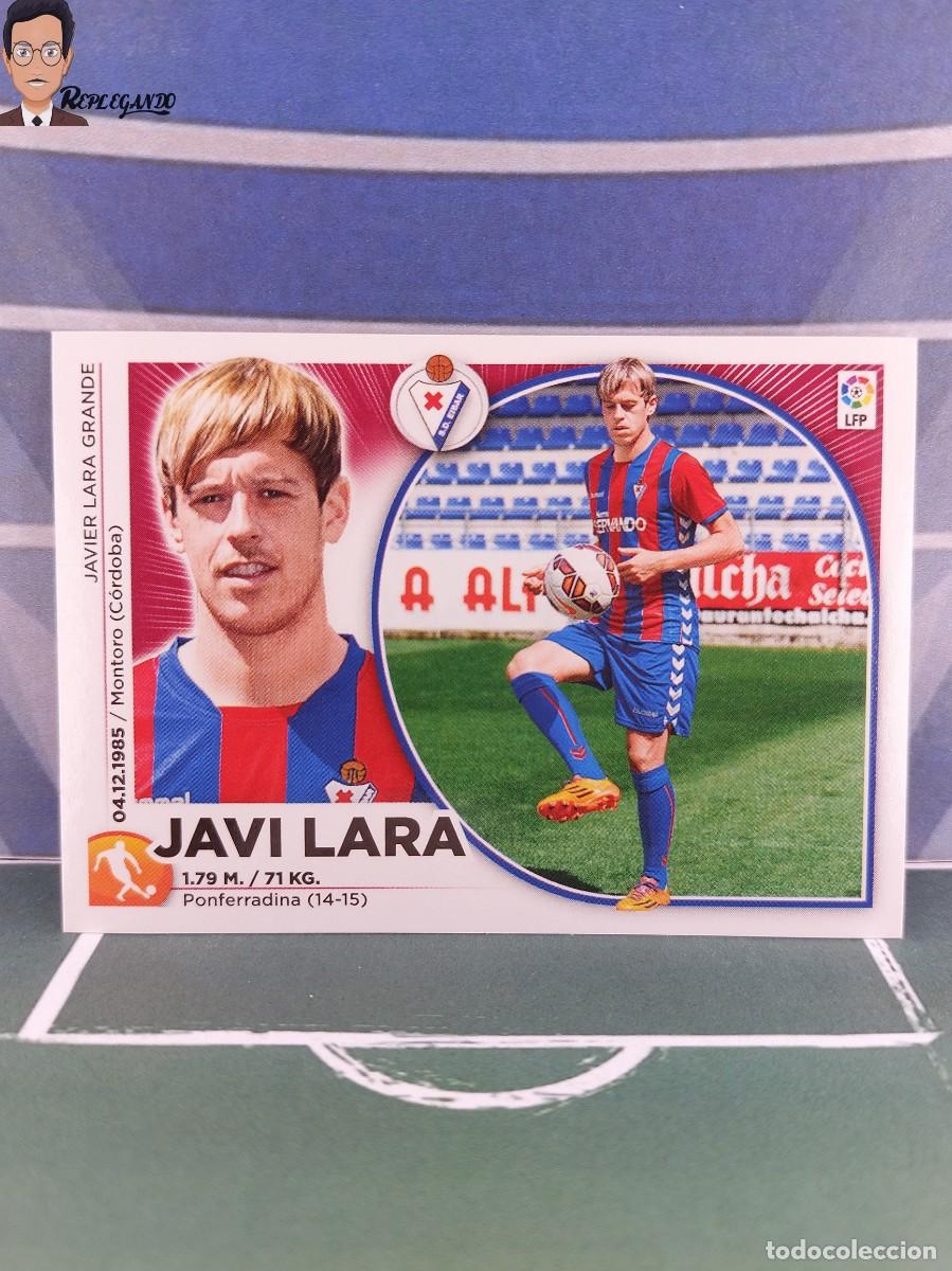 Cromos de f&uacute;tbol: JAVI LARA N&ordm; 14 (S.D. EIBAR) LIGA ESTE 2014 2015 PANINI CROMO 14 15 STICKER LFP PEGATINA (SIN PEGAR)