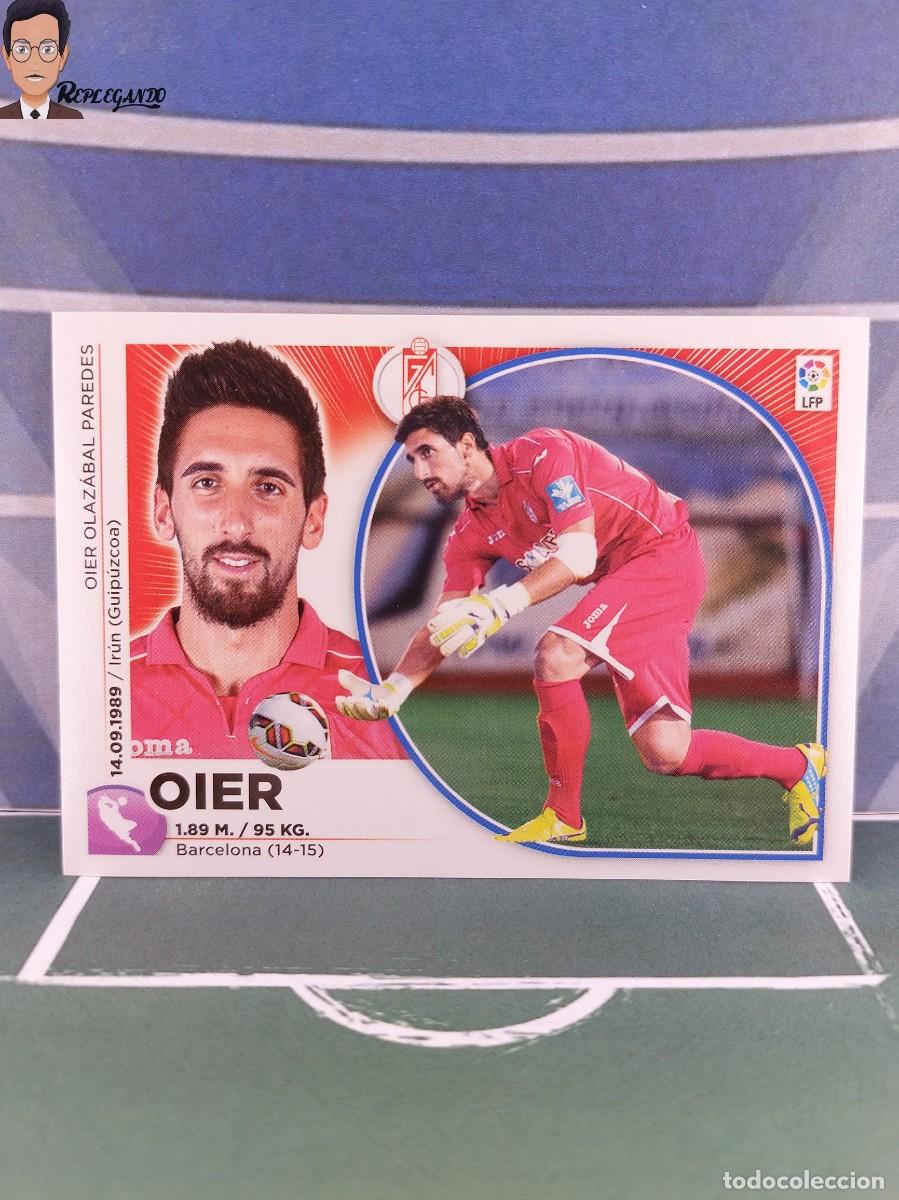 Fu&szlig;ball-Sticker: OIER N&ordm; 2 (GRANADA) LIGA ESTE 2014 2015 PANINI CROMO 14 15 STICKER BBVA F&Uacute;TBOL PEGATINA (SIN PEGAR)