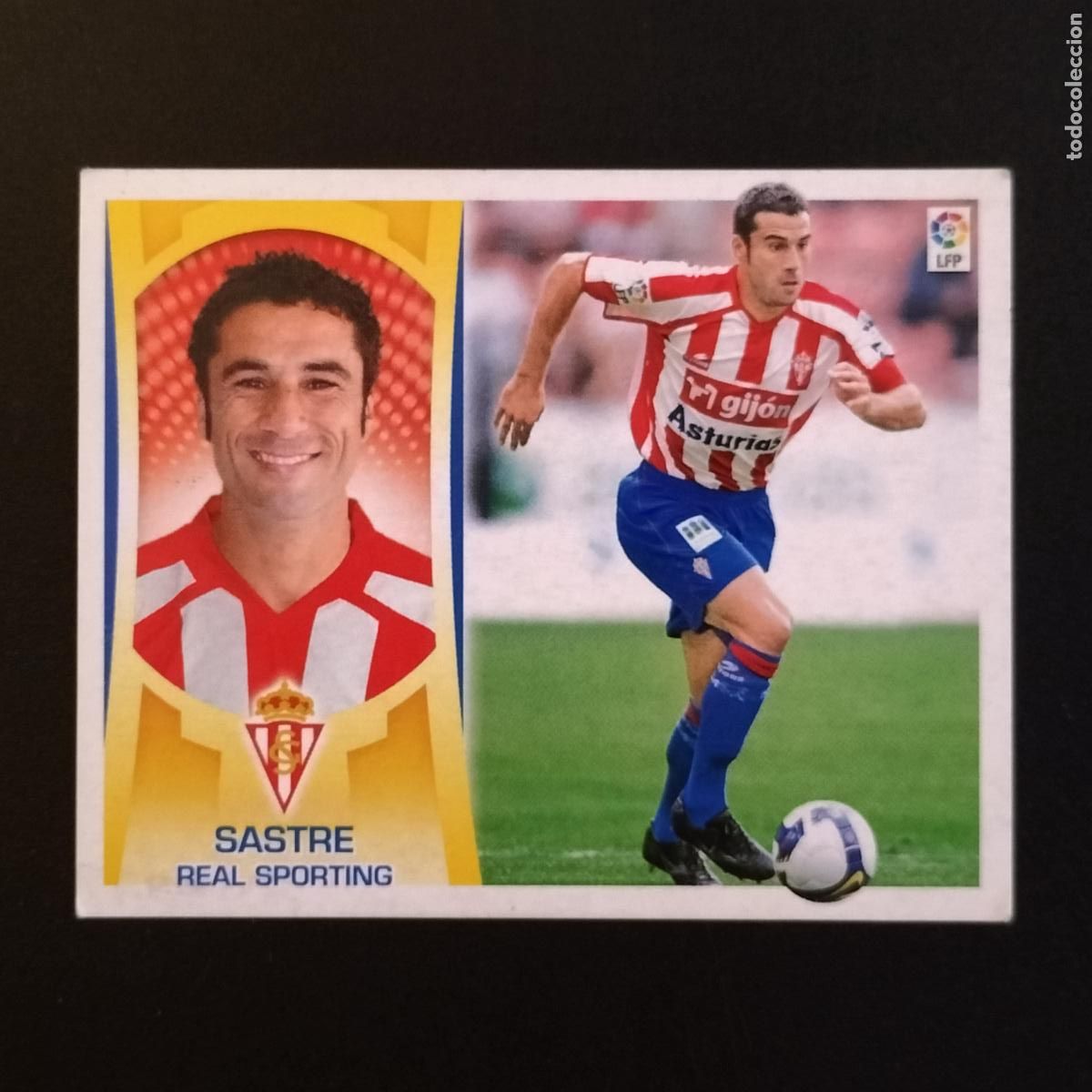 Figurine di Calcio: DEFECTOS 3 SASTRE SPORTING GIJON EDICIONES ESTE CROMOS LIGA FUTBOL 2009-2010 09-10 PANINI