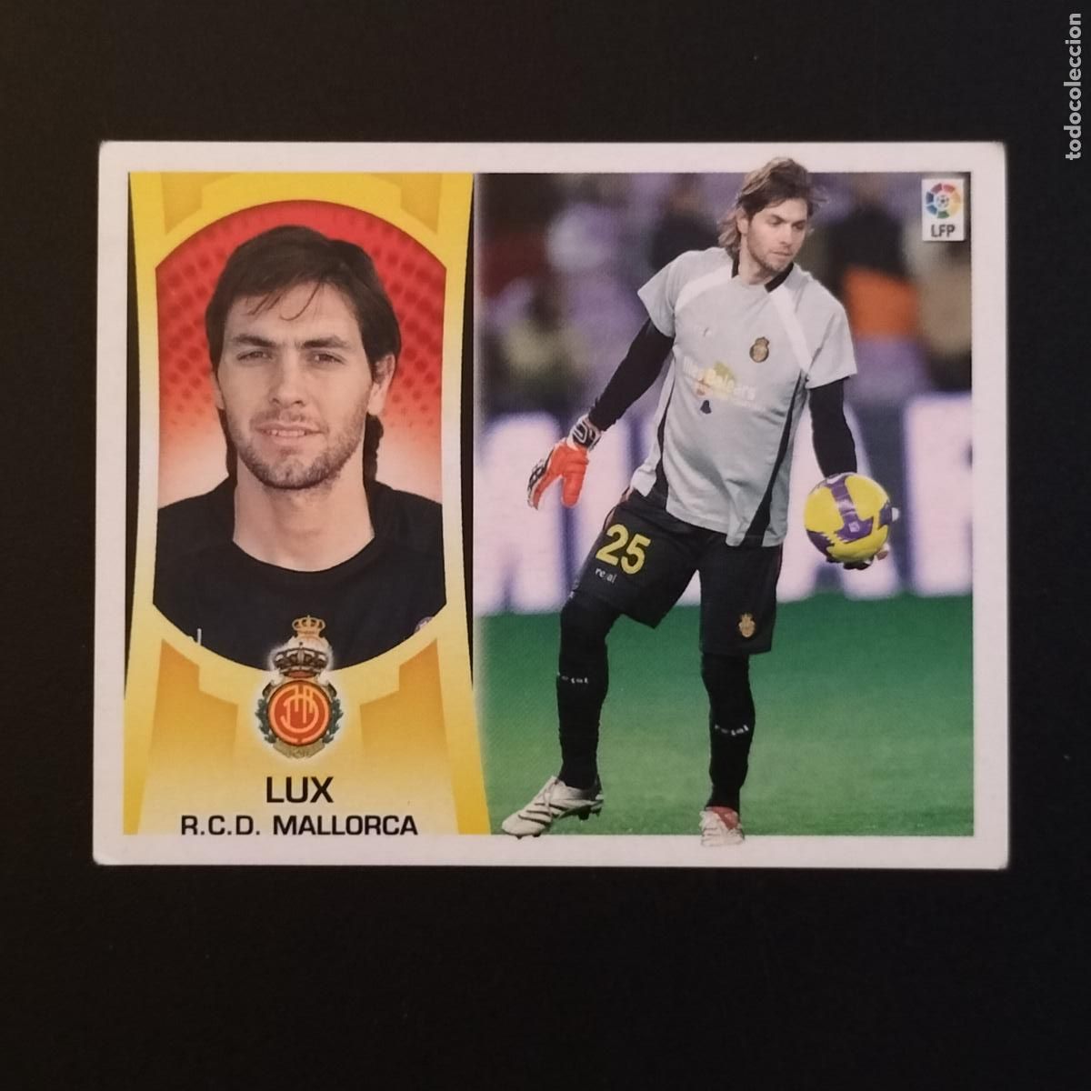 Figurine di Calcio: DEFECTOS 2 LUX MALLORCA EDICIONES ESTE CROMOS LIGA FUTBOL 2009-2010 09-10 PANINI