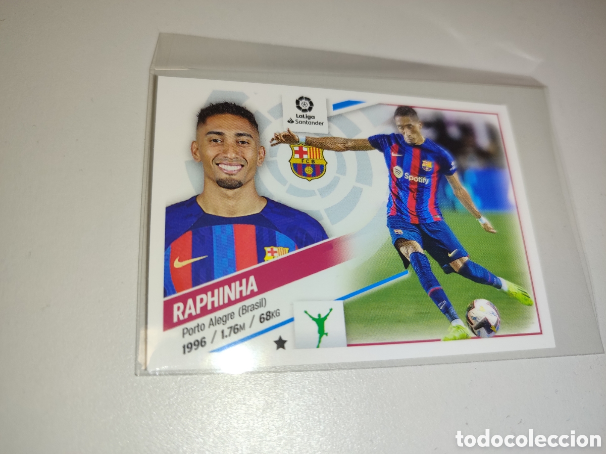 Cromos de F&uacute;tbol: Raphinha &Uacute;ltimos Fichajes,17. Este 2022-23