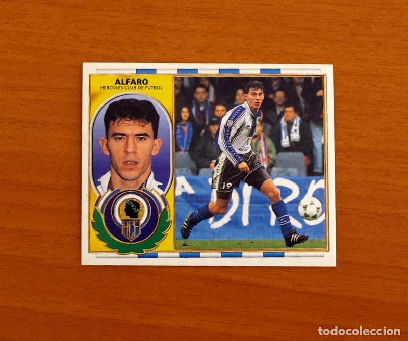 Cromos de f&uacute;tbol: H&eacute;rcules - Alfaro - Ediciones Este Liga 1996-1997, 96-97 - Nunca pegado