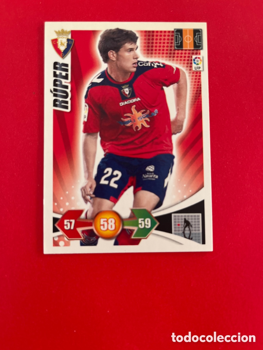 Cromos de F&uacute;tbol: RUPER OSASUNA 190 ADRENALYN 2009 2010 PANINI XL 09 10 CROMOS CARTA FUTBOL