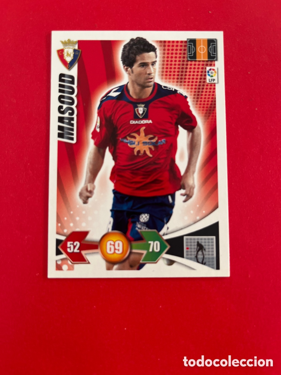 Cromos de F&uacute;tbol: MASOUD OSASUNA 194 ADRENALYN 2009 2010 PANINI XL 09 10 CROMOS CARTA FUTBOL