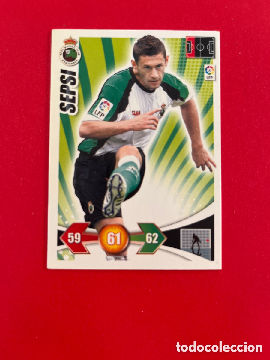 Cromos de F&uacute;tbol: SEPSI RACING 205 ADRENALYN 2009 2010 PANINI XL 09 10 CROMOS CARTA FUTBOL