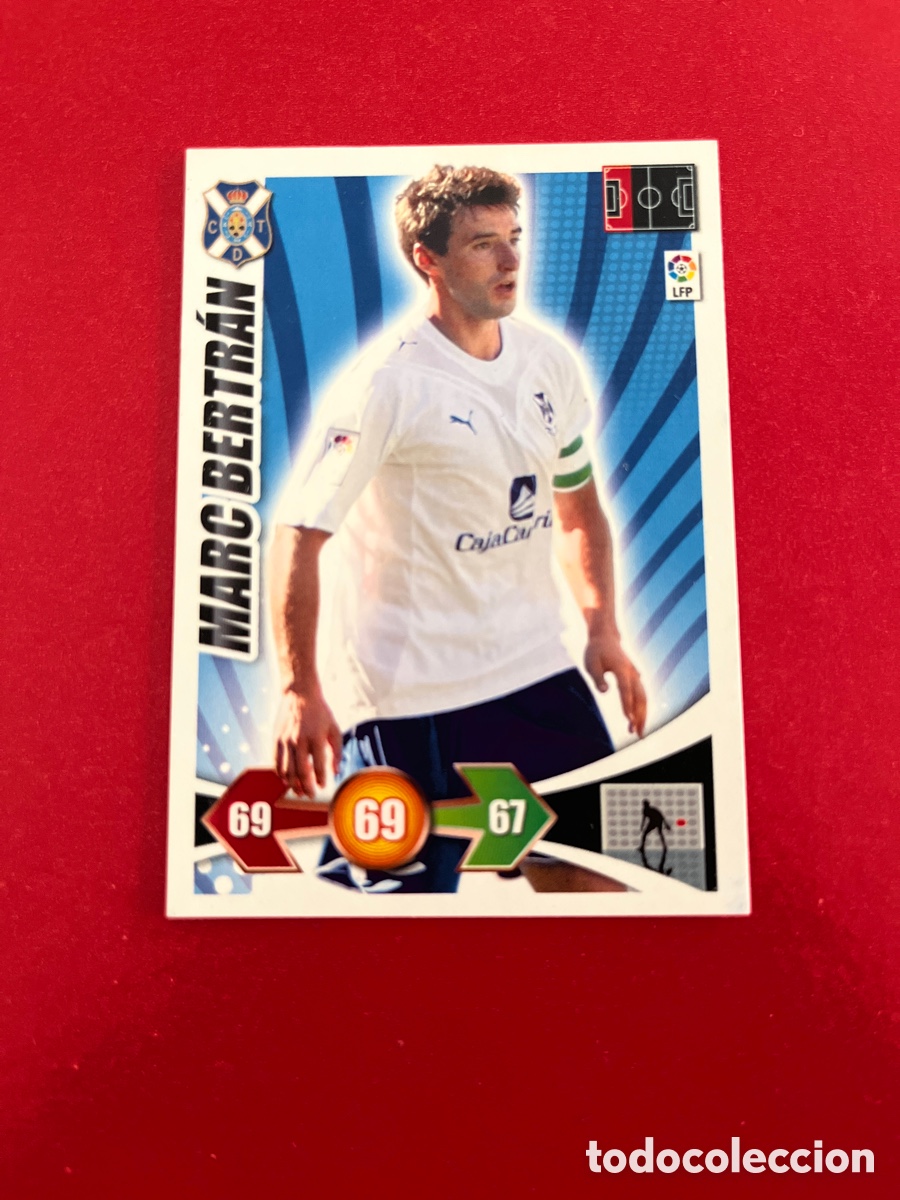 Cromos de F&uacute;tbol: MARC BERTRAN C.D.TENERIFE 254 ADRENALYN 2009 2010 PANINI XL 09 10 CROMOS CARTA FUTBOL
