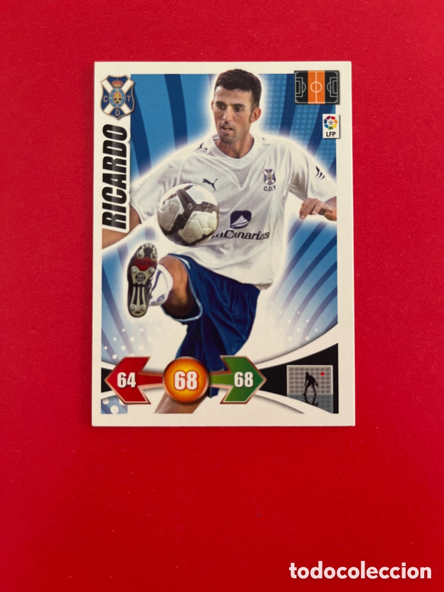 Cromos de F&uacute;tbol: RICARDO C.D.TENERIFE 262 ADRENALYN 2009 2010 PANINI XL 09 10 CROMOS CARTA FUTBOL