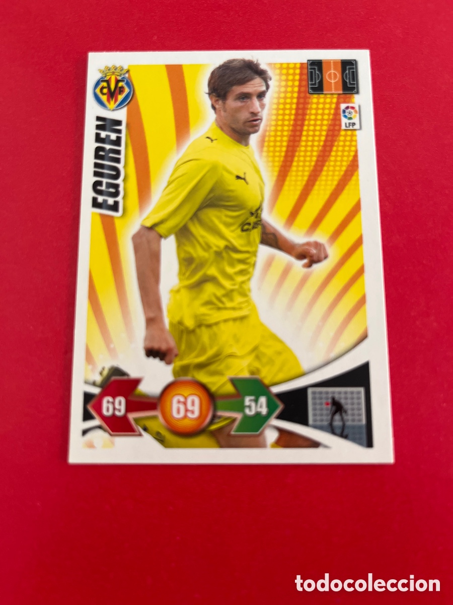 Cromos de F&uacute;tbol: EGUREN VILLARREAL C.F. 314 ADRENALYN 2009 2010 PANINI XL 09 10 CROMOS CARTA FUTBOL