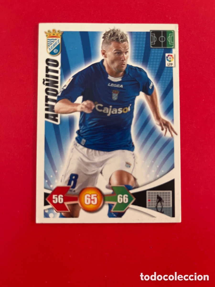 Cromos de F&uacute;tbol: ANTO&Ntilde;ITO XEREZ 341 ADRENALYN 2009 2010 PANINI XL 09 10 CROMOS CARTA FUTBOL
