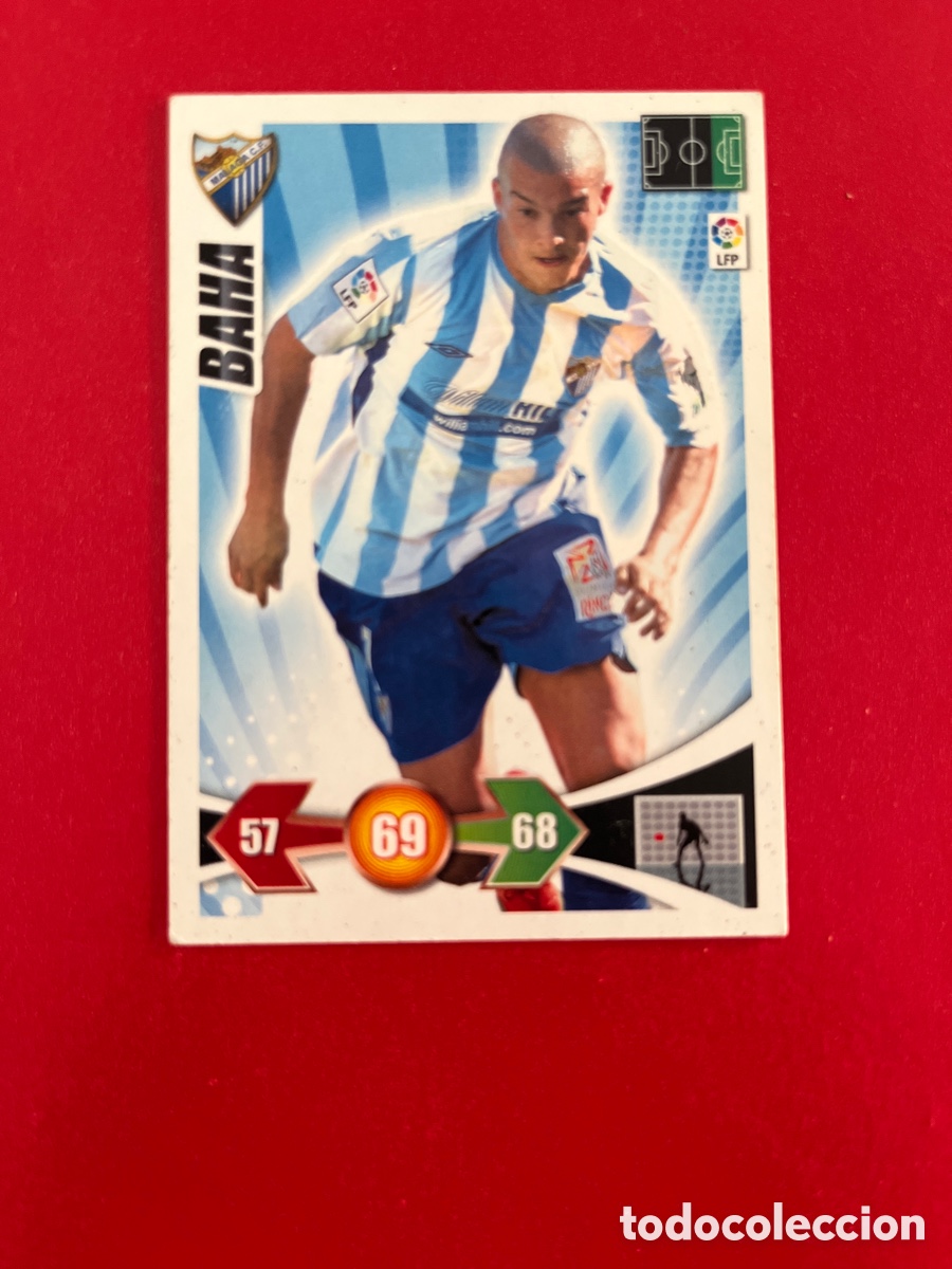 Cromos de F&uacute;tbol: BAHA MALAGA 161 ADRENALYN 2009 2010 PANINI XL 09 10 CROMOS CARTA FUTBOL