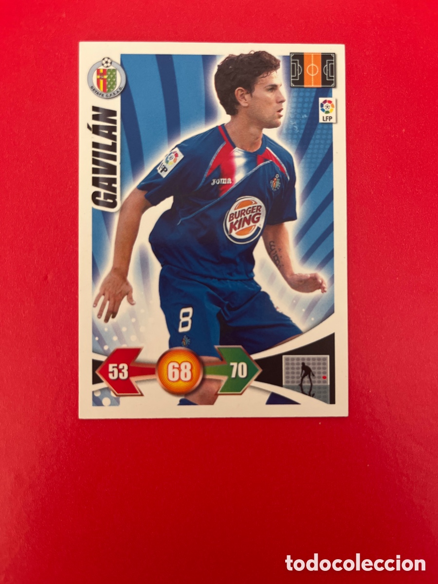 Cromos de F&uacute;tbol: GAVILAN GETAFE 121 ADRENALYN 2009 2010 PANINI XL 09 10 CARTA CROMO FUTBOL