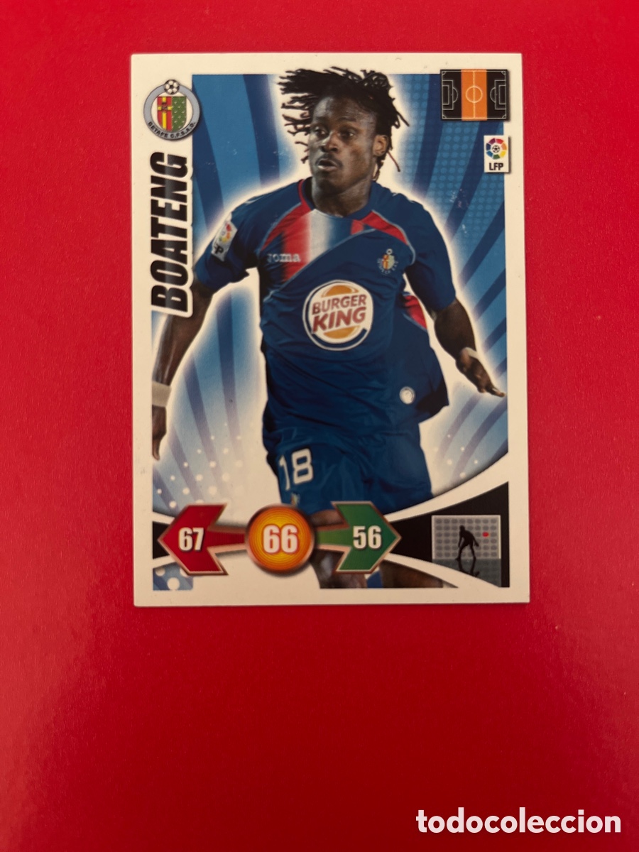 Cromos de F&uacute;tbol: BOATENG GETAFE 116 ADRENALYN 2009 2010 PANINI XL 09 10 CARTA CROMO FUTBOL