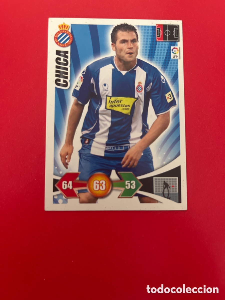 Cromos de F&uacute;tbol: CHICA R.C.D.ESPA&Ntilde;OL 92 ADRENALYN 2009 2010 PANINI XL 09 10 CARTA CROMO FUTBOL
