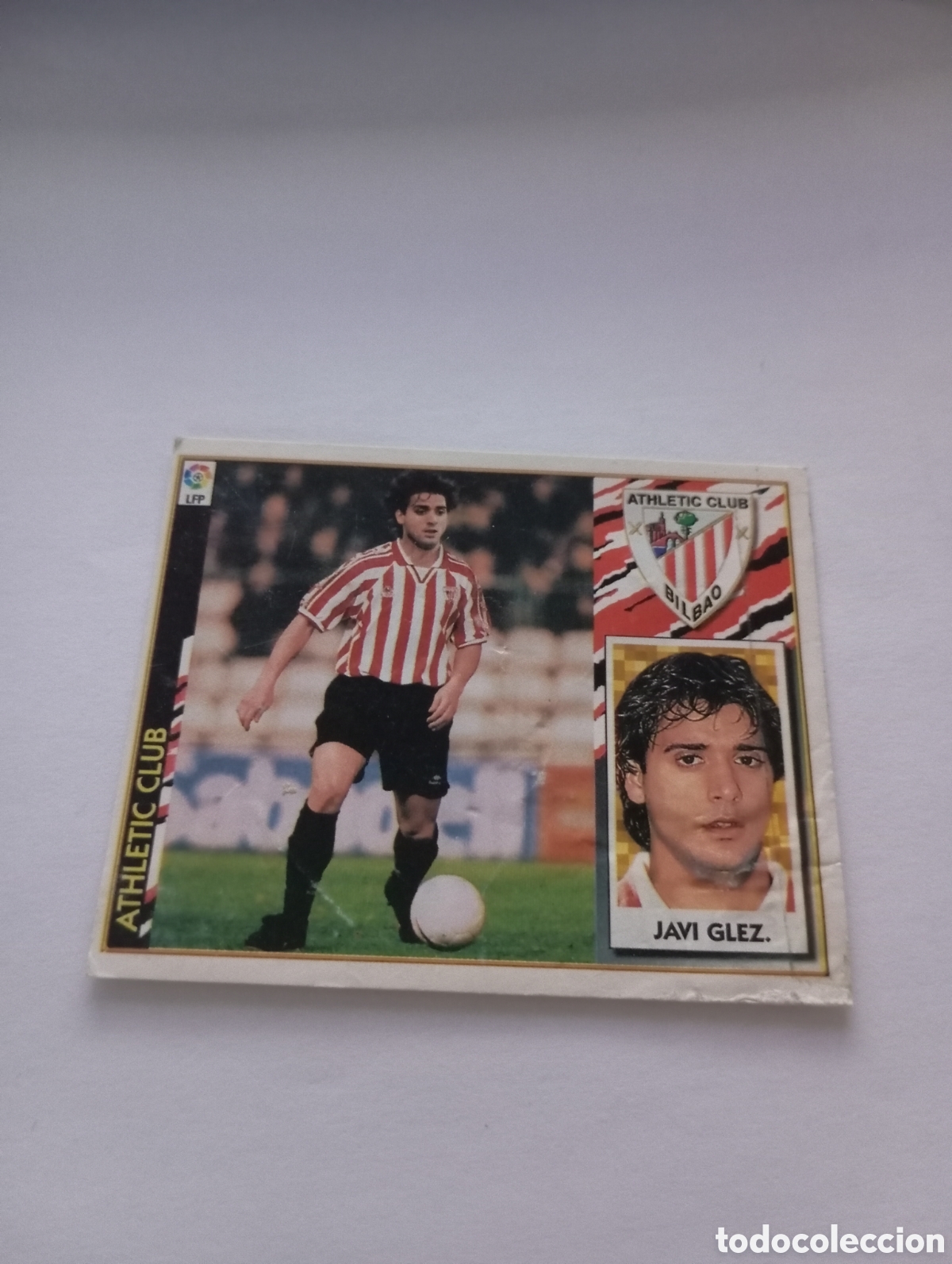 Fu&szlig;ball-Sticker: Javi Gonz&aacute;lez Coloca Liga Este 1997 1998