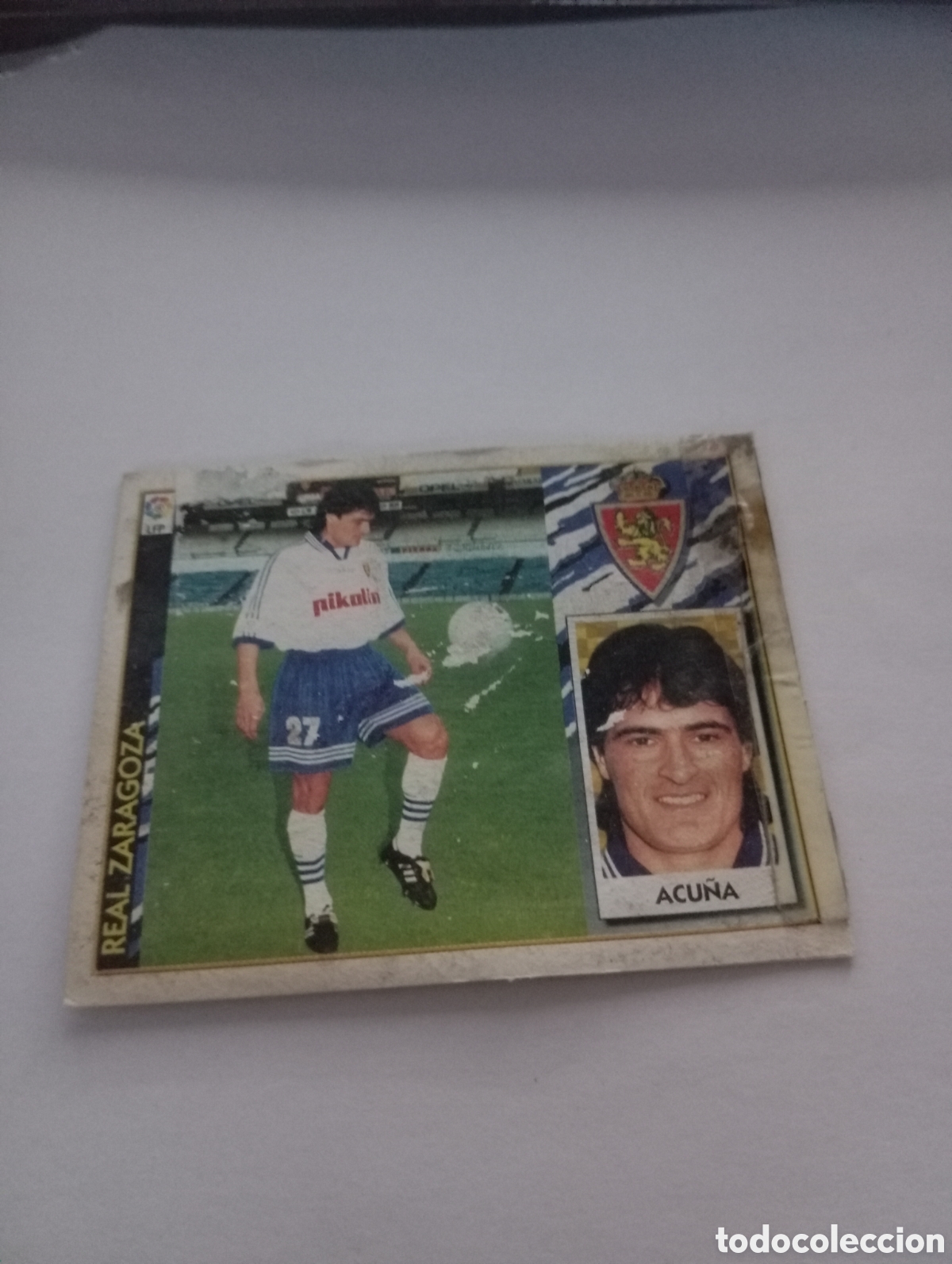 Cromos de Futebol: Acu&ntilde;a Coloca Liga Este 1997 1998