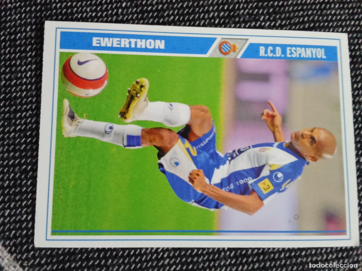 Cromos de F&uacute;tbol: 1183 ewerthon espa&ntilde;ol las fichas de la liga 2008