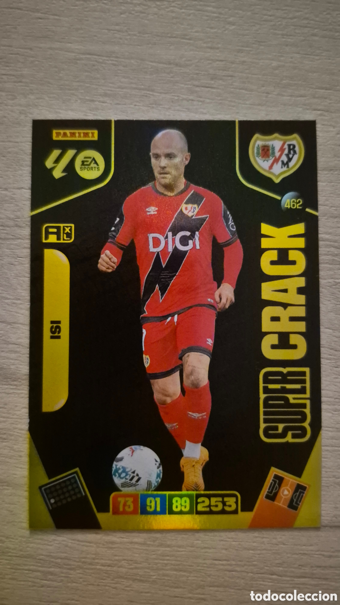 Cromos de F&uacute;tbol: N&deg;462 Supercrack Isi Adrenalyn 25/26