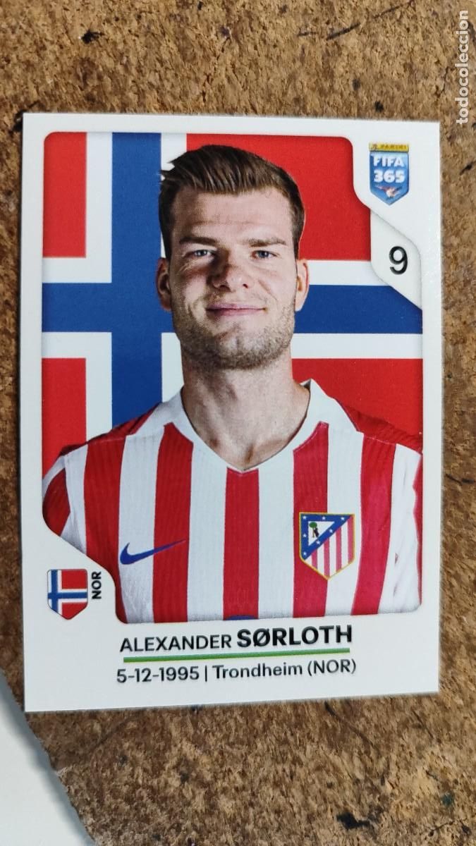 Football Stickers: FIFA 365 2026 UCL STICKER SOLORTH AT MADRID # 457 PANINI