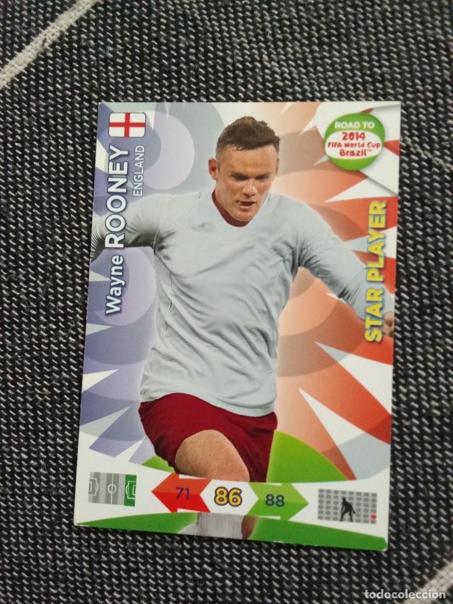 Figurine di Calcio: Rooney England ADRENALYN to Road FIFA world CUP brasil 2014