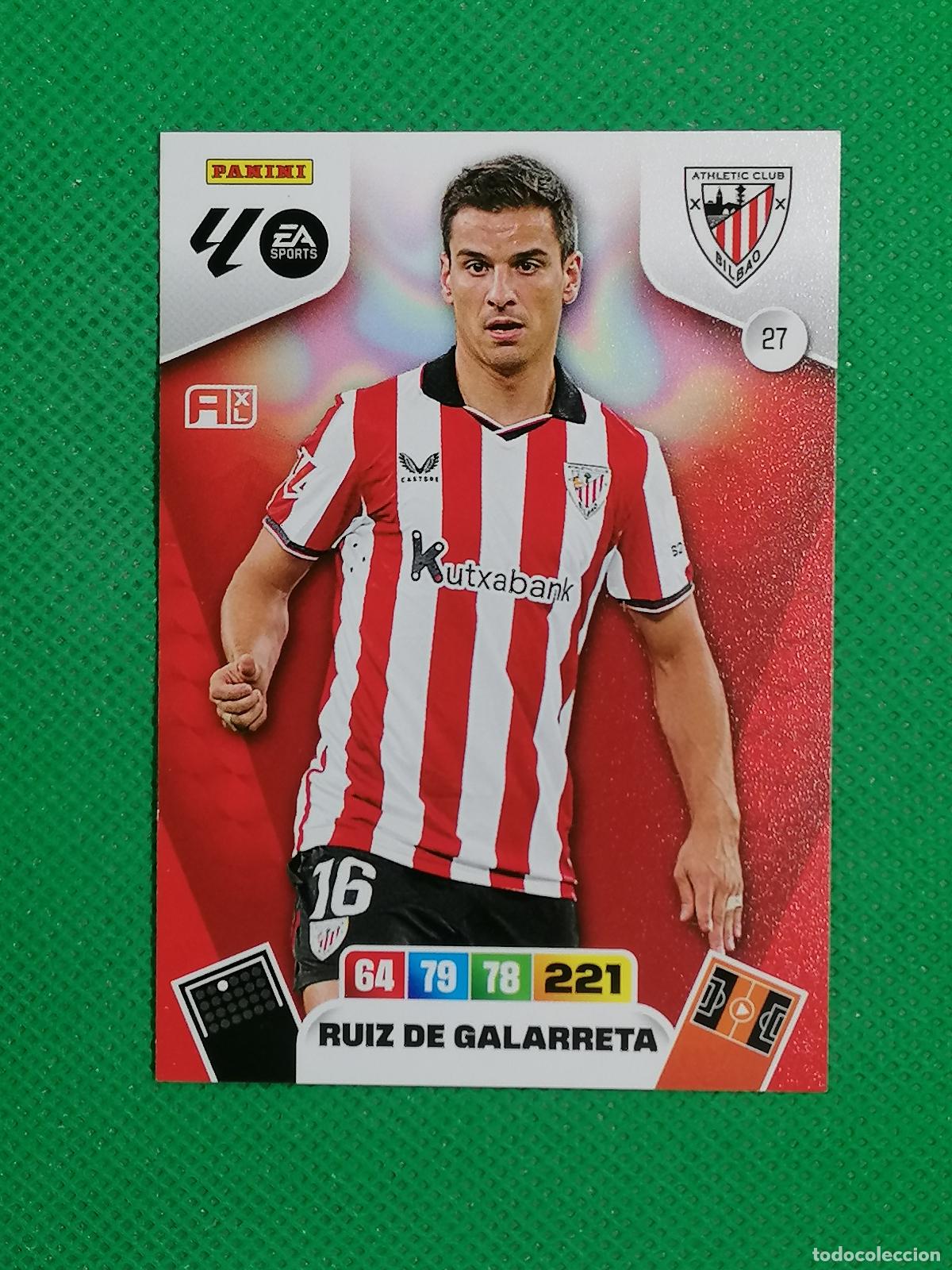 Cromos de F&uacute;tbol: 27 RUIZ DE GALARRETA ATHLETIC BILBAO ⚽ LIGA ADRENALYN XL 2025 2026 25 26 ⚽