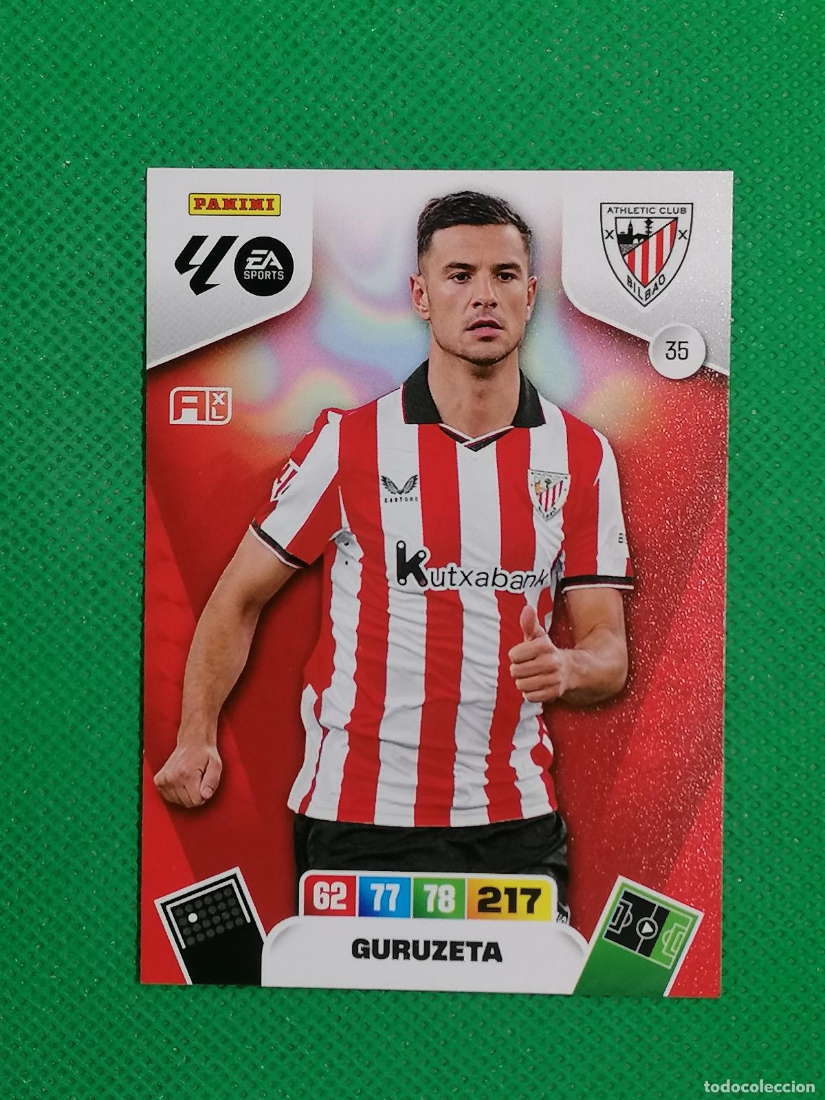 Cromos de f&uacute;tbol: 35 GURUZETA ATHLETIC BILBAO ⚽ LIGA ADRENALYN XL 2025 2026 25 26 ⚽