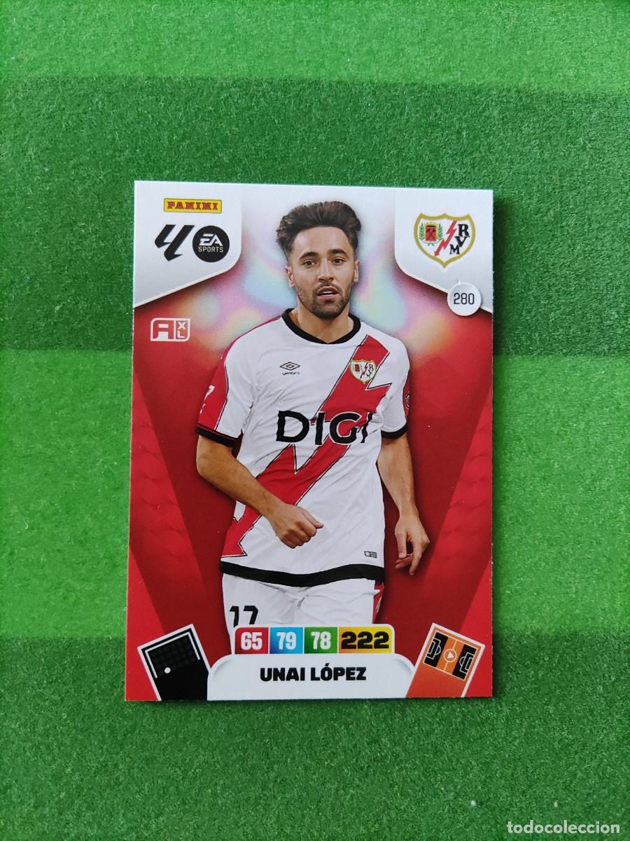 Fu&szlig;ball-Sticker: 280 Unai L&oacute;pez Rayo Vallecano Adrenalyn 2025/26 25/26