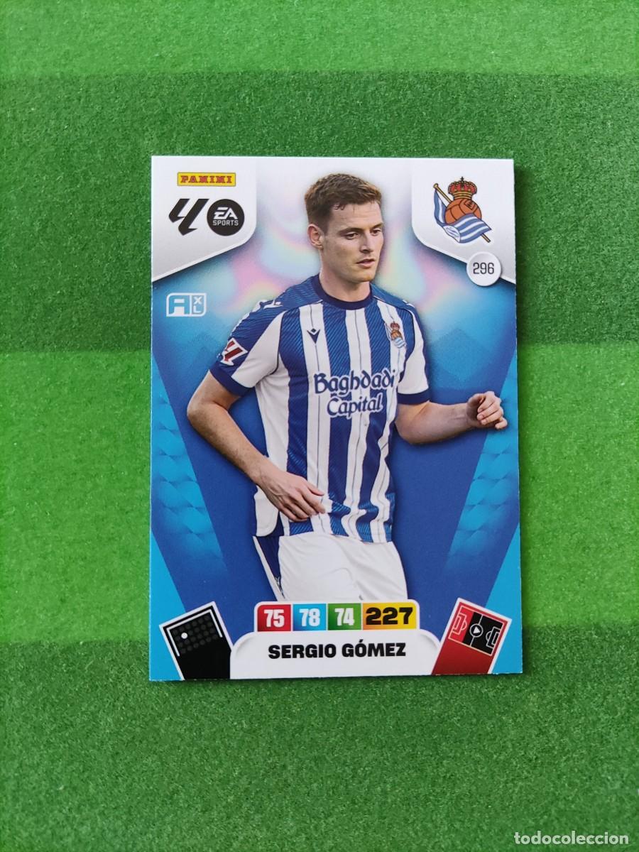 Figurine di Calcio: 296 Sergio G&oacute;mez Real Sociedad Adrenalyn 2025/26 25/26