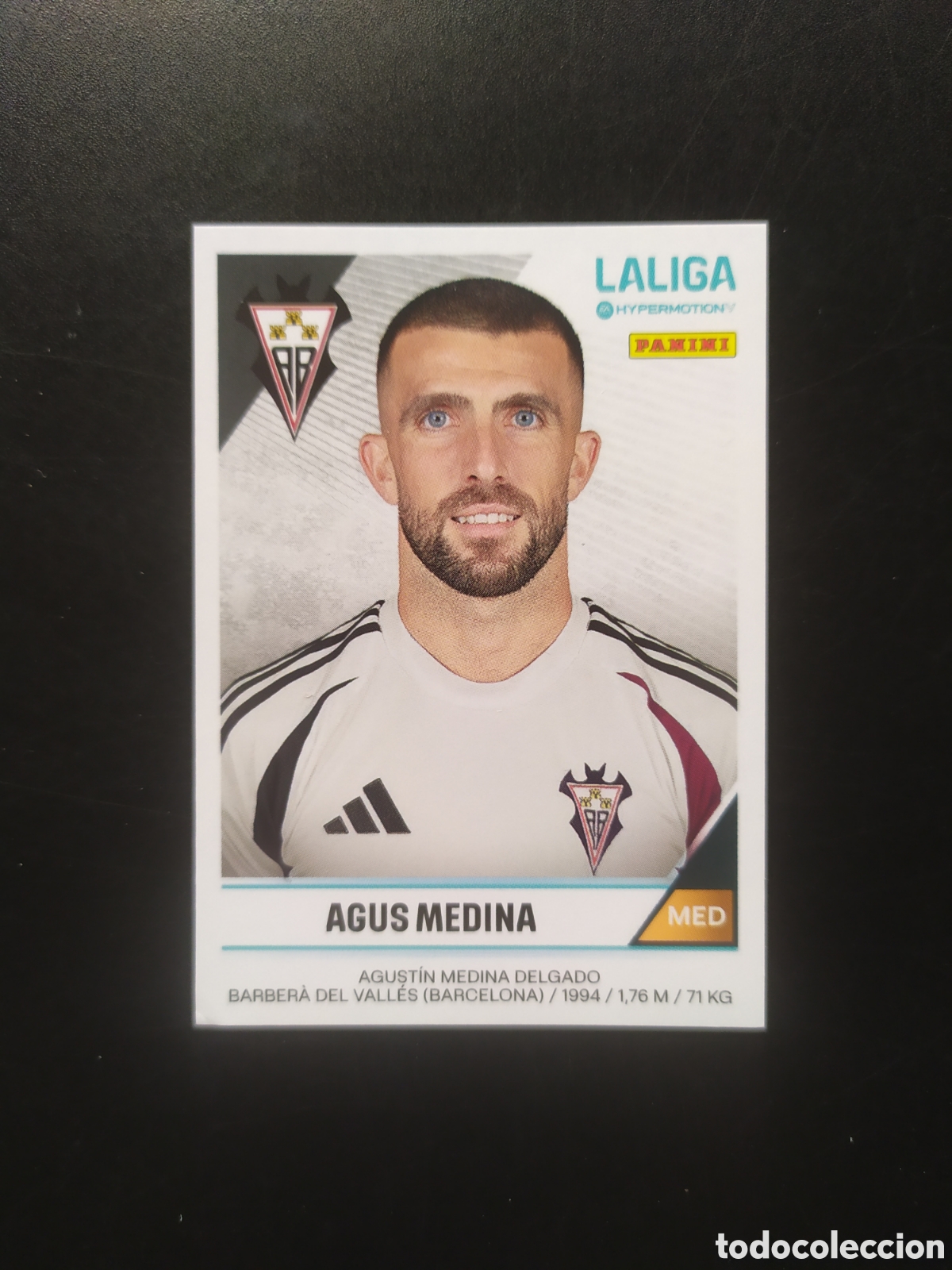 Cromos de Futebol: Liga Hypermotion 2024 2025 24 25 panini Agus Medina n&deg; 12 Albacete