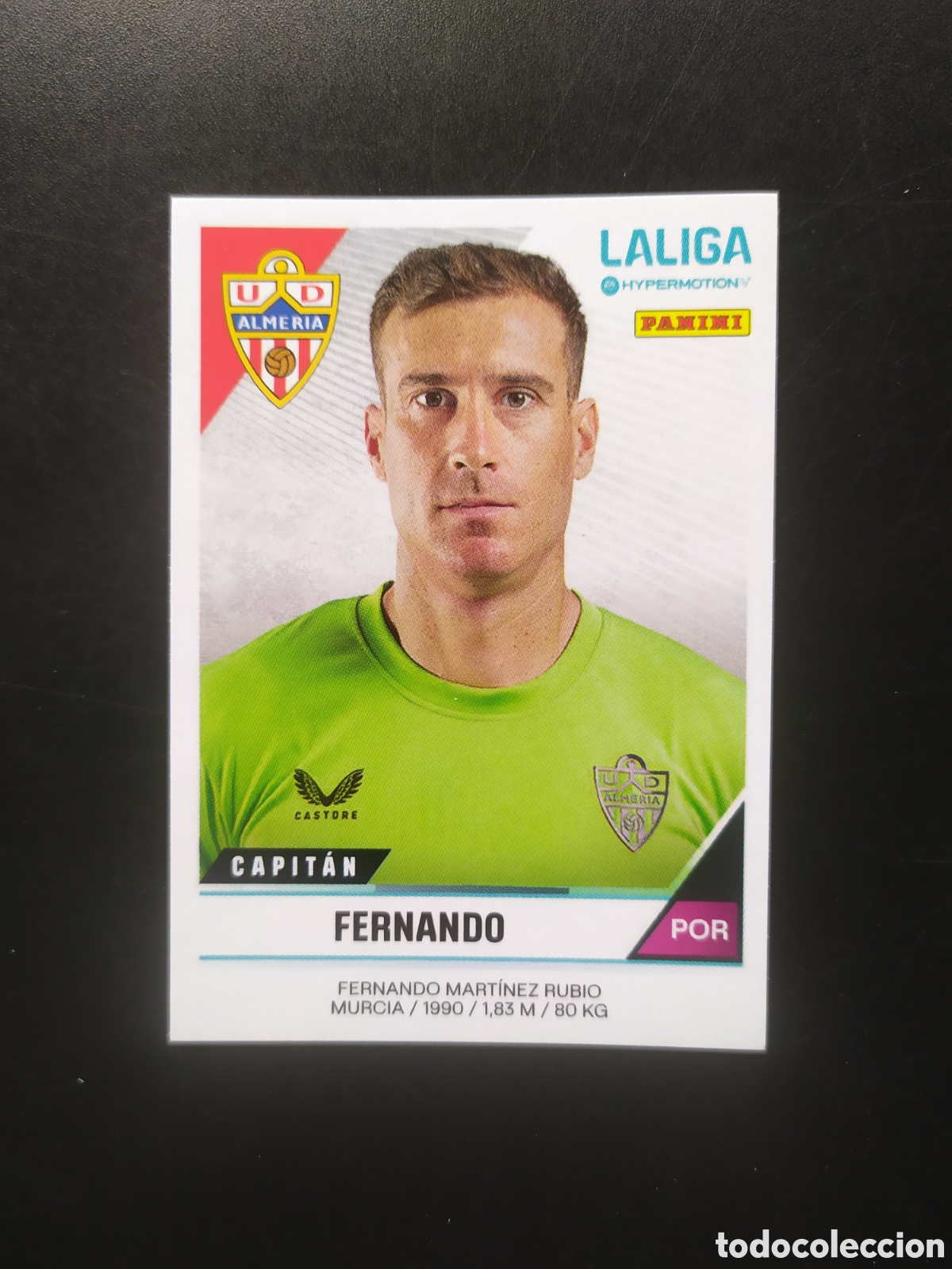 Fu&szlig;ball-Sticker: Liga Hypermotion 2024 2025 24 25 panini Fernando n&deg; 24 Almeria